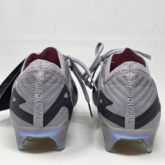 Nike Zoom Vapor 15 Elite FG P Men\'s Size 5.5  Atmosphere Grey Black HF4396-001 main image 9